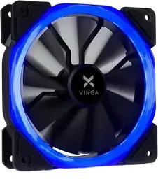 Вентилятор Vinga LED FAN-01 BLUE Black