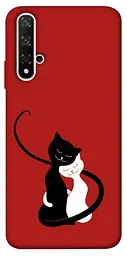 TPU чохол Demsky Закохані коти для Huawei Honor 20 / Nova 5T