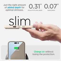 Чохол тонкий Spigen Thin Fit ACS04767 для iPhone 14 Pro Max (6.7") Gunmetal - мініатюра 5