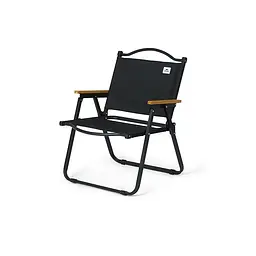 Розкладний туристичний стілець Naturehike CNK2300JU012 (Чорний)
