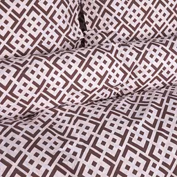 Підковдра MirSon Ranforce Elite Abstract Brown 110х140 см (2200013165484) - мініатюра 8