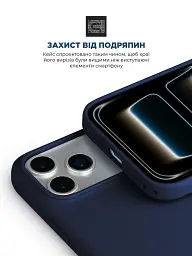 Чохол ArmorStandart ICON2 MagCase для Apple iPhone 17 Pro Midnight Blue - мініатюра 5