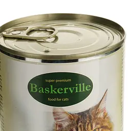 Вологий корм для котів Baskerville Телятина 400 г - мініатюра 3