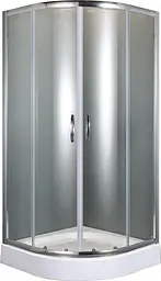 Душова кабіна Volle Fiesta 90x90 10-22-157glass, Хром