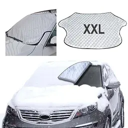 Чохол на лобове скло від замерзання Vitol XXL 160 x 120 см (Подвійна Щільна)