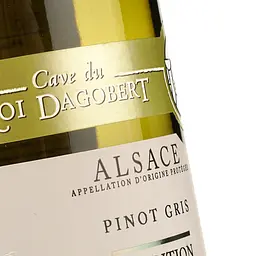 Вино Cave du Roi Dagobert Pinot Gris Tradition, біле, напівсухе, 13%, 0,75 л (8000009384856) - мініатюра 3