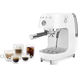 Кавоварка ріжкова Smeg ECF03WHEU White [169561] - мініатюра 8