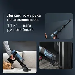 Вертикальний пилосос Rowenta X-Force Flex 10.80 Animal Aqua RH7AD5E0 [168759] - мініатюра 8