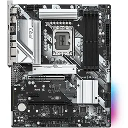Материнська плата ASRock B760 PRO RS (1700/B760, 4*DDR5, 3xPCIex16, 4xSATAІІІ, 3xM.2, 2.5GLan, 7.1ch, ATX) - мініатюра 6