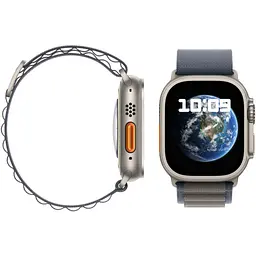 Розумний годинник Apple Watch Ultra 2 49mm Titanium Case with Olive Alpine Loop Small (MREX3 / MRFH3) - мініатюра 7