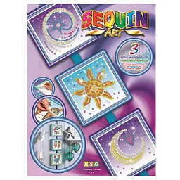 Набір для творчості Sequin Art Seasons Сонце, Місяць та Зірки (SA1511) - мініатюра 2