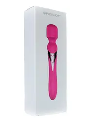 Вібратор B - Series Fox Dual Massager Pulsator 22.6 см (рожевий) - мініатюра 12