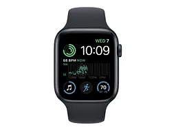 Смарт-годинник Apple Watch SE 2 GPS + Cellular 40mm Midnight Aluminum Case w. Midnight S. Band - S/M (MNTM3/MRG83/MRG63) - мініатюра 2