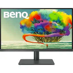 TFT 31.5" BenQ PD3205U, IPS, 4K UHD, HDMI, DP, 2 х USB-С , USB-hub, HAS, кол, темно- сірий