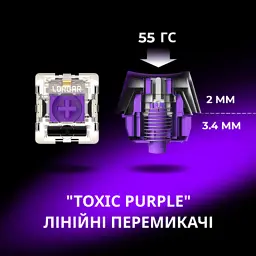 Клавіатура Lorgar KBP70TKLW Wireless TKL Mechanical Pro UA Beige (LRG-KBP70TKLW-RT-US) - мініатюра 4