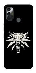 TPU чохол Demsky Wolf medallion для TECNO Spark 7
