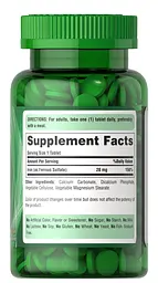 Залізо Puritan's Pride Iron Ferrous Sulfate 28 mg 100 таблеток - мініатюра 2