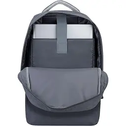 Сумка для ноутбука Rivacase 15.6" Dark Grey (7562) (7562 (Dark Grey)) - мініатюра 8