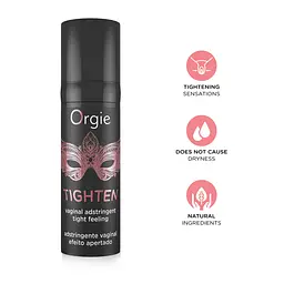 Гель для звуження піхви Orgie – Tighten (15 мл), зв’язні властивості без сухості - мініатюра 3
