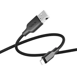 Кабель для заряджання та обміну даними USB Ridea RC-AI21 AirSiliconePro 60W 20V/3A USB-Type C 1 м Чорний - мініатюра 3