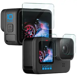 Захисне скло комплект 3 шт для GoPro HERO 10 BeWatch (12203GO10)