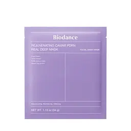 Омолоджувальна маска з ікрою та PDRN Biodance Rejuvenating Caviar PDRN Real Deep Mask 4 шт. - мініатюра 2