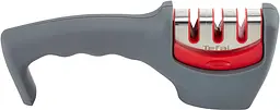 Точилка для ножів Fresh Kitchen нержавіюча сталь пластик сірий Tefal kuh0014539
