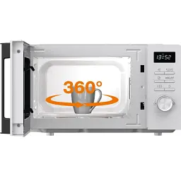 Мікрохвильова піч Gorenje MO20A3WH (M20XYZ) White UA - мініатюра 3