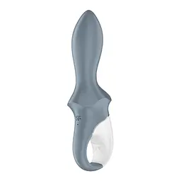 Вібратор Satisfyer Air Pump Booty 1, 17.5 см (сірий) - мініатюра 4