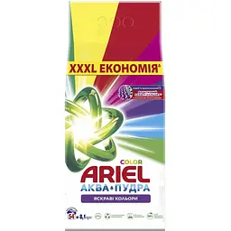 Стиральный порошок Ariel Аква-Пудра Color Яркие цвета 8.1 кг