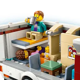 Конструктор LEGO City Пригодницький будинок на колесах для відпустки 385 деталей (60454) - мініатюра 12
