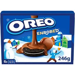 Печиво Oreo Enrobed в молочному шоколаді 246 г (7622300489434)