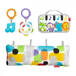Іграшка музична м'яка для гри на животику Fisher-Price Піаніно (GJD27) - мініатюра 3