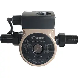 Насос циркуляційний Optima OP20-60 130мм + гайки, + кабель з вилкою - мініатюра 2