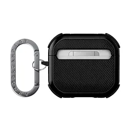 Чохол для навушників Armorstandart Panzer для Apple Airpods 4 Black (ARM82552) - мініатюра 2