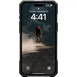 Оригінальний протиударний чохол UAG Monarch Pro MagSafe для Iphone 16 Plus Kevlar Black 114455113940  - мініатюра 6