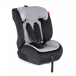 Дитяче автокрісло Vento i-Size 76–150 см Grey/Black, від 15 місяців до 12 років, група 1/2/3, 5-точкові ремені