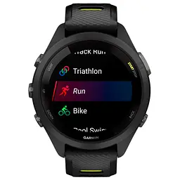 Смарт-годинник Garmin Forerunner 265S Black Bezel and Case w. Black/Amp Yellow S. Band (010-02810-03/13/53) - мініатюра 7
