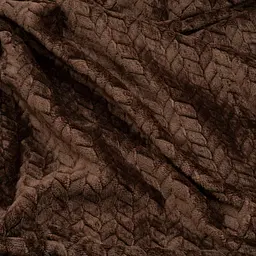 Плед Ardesto Jacquard Braid 160х200 см 100% поліестер коричневий pbe0050505 - мініатюра 4