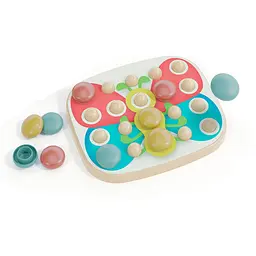 Набір для занять мозаїкою Quercetti Fantacolor Baby 84405-Q, серія «Play Bio» - мініатюра 2