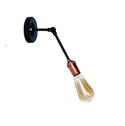 Бра настінне Levistella 752WG1706-1, E27, 60W, чорний метал, рожеве золото, для дому