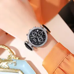 Наручний годинник жіночий 2089SIBK Silver-Black Skmei acs0030307 - мініатюра 3