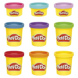 Набір пластиліну Hasbro Play-Doh Colorful Compound Garden 9 баночок (F7369_F7966) - мініатюра 3