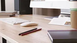 Комп'ютерний стіл Ferrum-decor Дейв 75x100x60 білий ДСП Дуб Сан-Марино 16мм (FRD-102139) - мініатюра 3