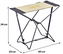 Стілець розкладний Uquip Fancy Sand/Grey (244041) (DAS303235) - мініатюра 5