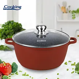 Каструля з алюмінію Heinner Calabria зі скляною кришкою (HR-JLG-C30SO) - мініатюра 2