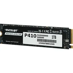 Накопичувач SSD M.2 2280 1TB Patriot (P410P1TBM28H) - мініатюра 3