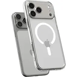 Чохол Spigen Ultra Hybrid with MagSafe для Apple iPhone 17 Pro Clear White (ACS10346) [152027] - мініатюра 5