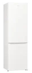 Холодильник з нижньою морозильною камерою Gorenje NRK6201EW4 200х60х60см 2 двері 235 (96) л А+ Total NF Зона свіжості білий