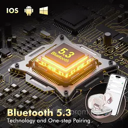 Бездротові Bluetooth-навушники BX17 з вушними гачками до 80 годин роботи - мініатюра 6